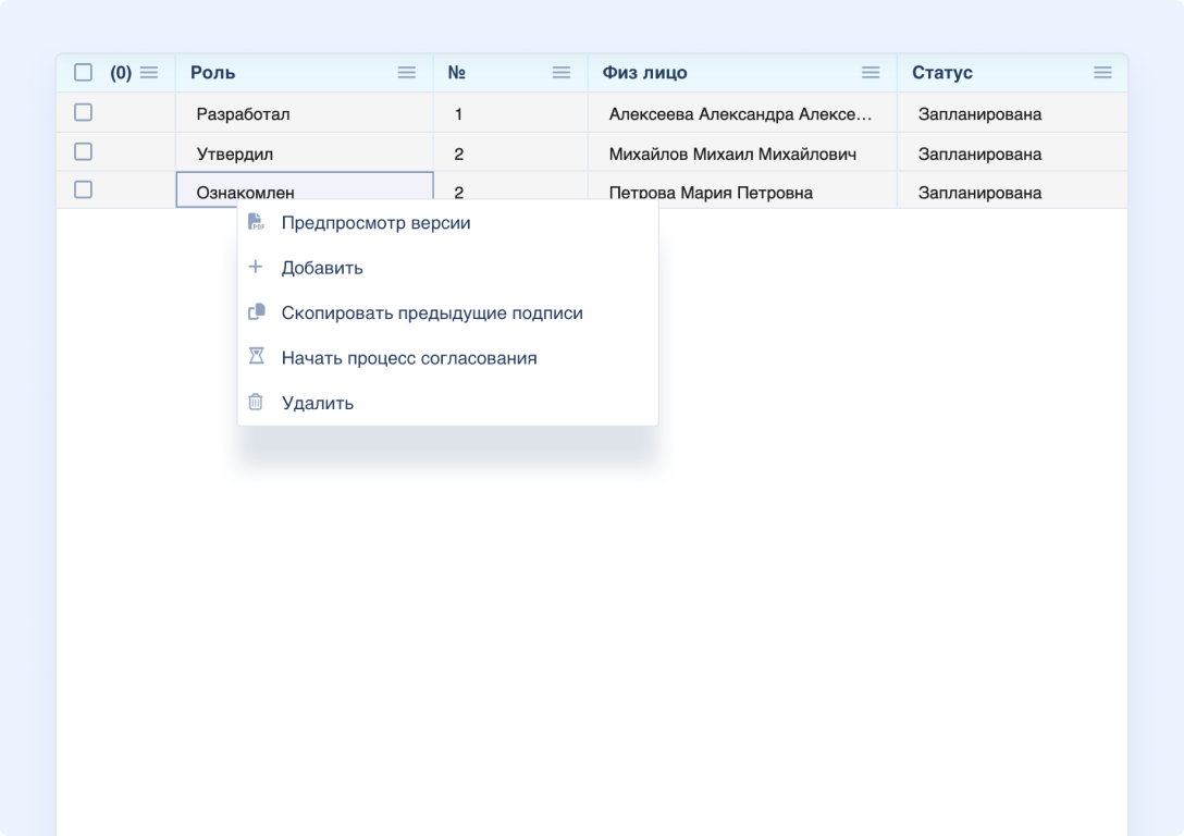 Рабочее пространство Bizon.help